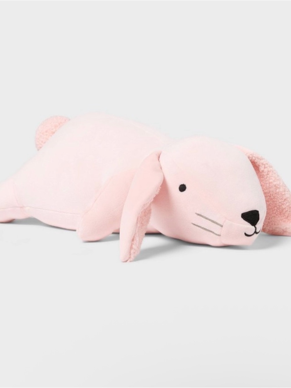 Pillowfort Pink Bunny Plush Pillow Easter Nursery Decor NWT